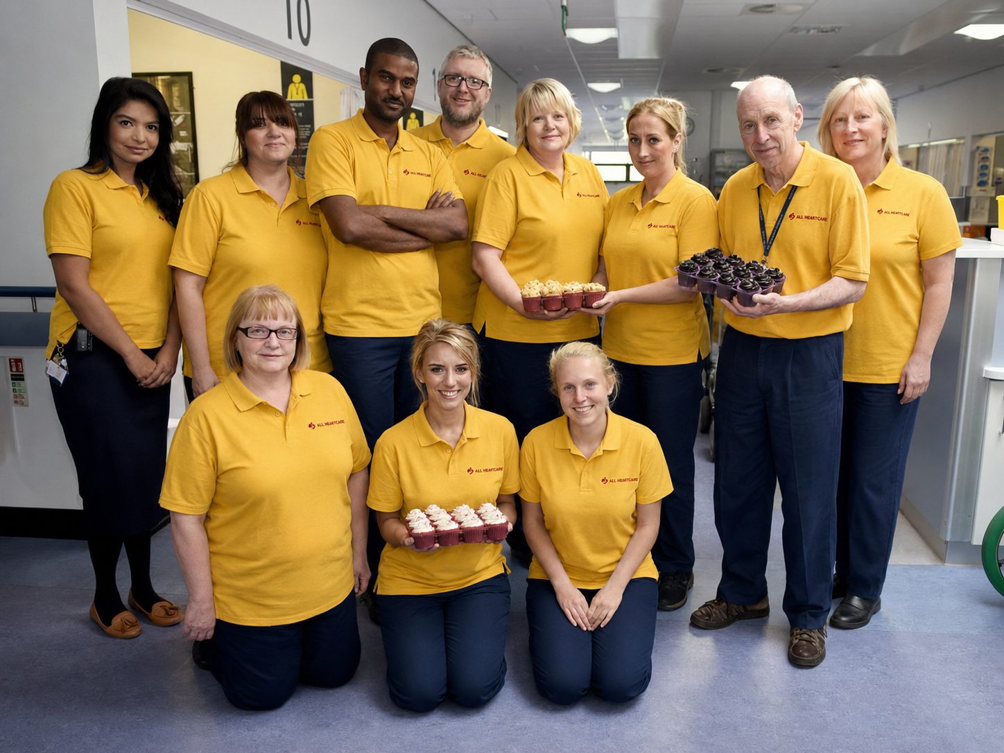 All Heart Healthcare staff team ready for care staffing support